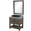 30-inch Bath Vanity with Storm Grey Quartz Counter and Sink - NOBV-30CM-280-19034