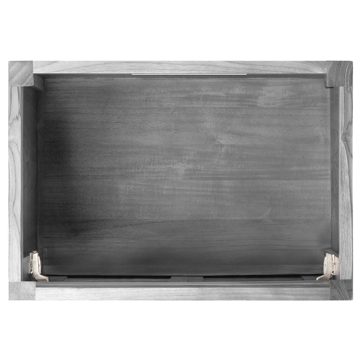 30-inch Bath Vanity with Storm Grey Quartz Counter and Sink - NOBV-30SG-280-G012-8031