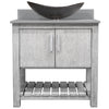 30-inch Bath Vanity with Storm Grey Quartz Counter and Sink - NOBV-30SG-280-0088031