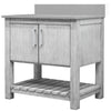 30-inch Vanity with Storm Grey Quartz Counter NOBV-30SG-280