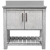 30-inch Vanity with Storm Grey Quartz Counter NOBV-30SG-280