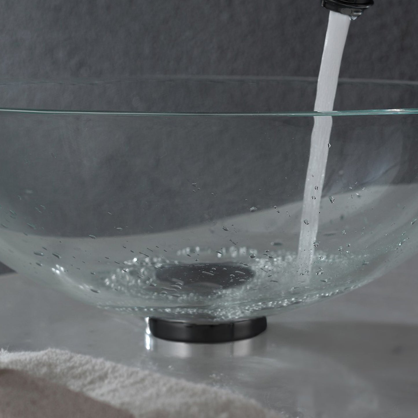 Pop-Up Drain without Overflow, Mounting Ring, PUD-MR series