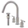 Widespread 2-Handle Lavatory Faucet with overflow drain