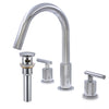 Widespread 2-Handle Lavatory Faucet with overflow drain