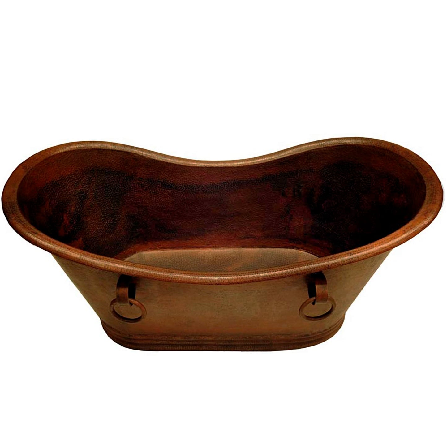 Adamo Freestanding Hammered Copper Bath Tub NBT-ADA series