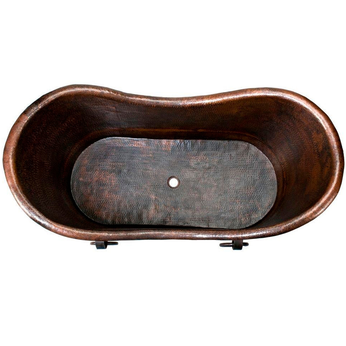Adamo Freestanding Hammered Copper Bath Tub NBT-ADA series