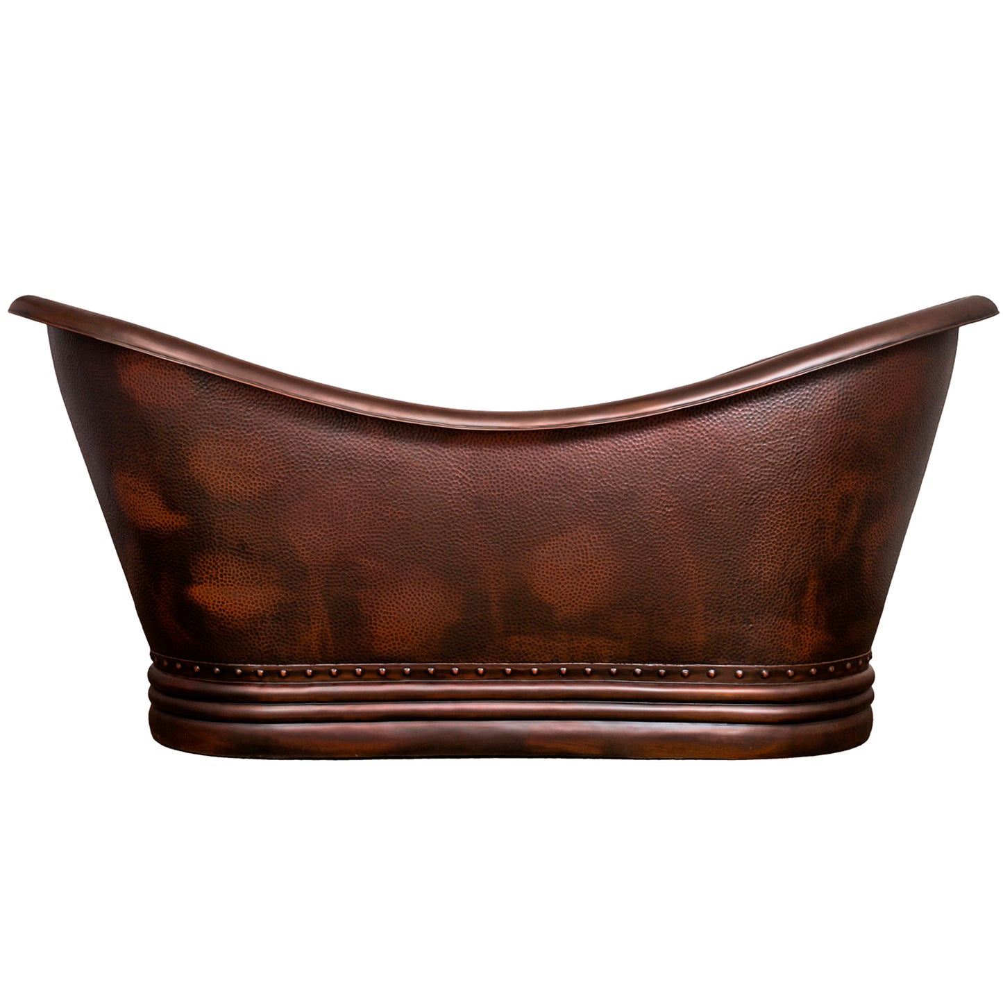 Adamo Freestanding Hammered Copper Bath Tub NBT-ADA series