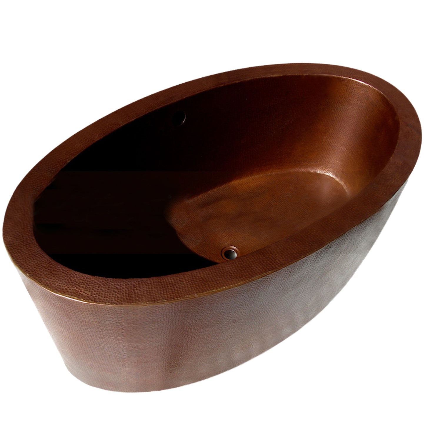 Hand Hammered Copper Tub