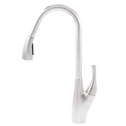 Dual Action Single Lever Pull-Down Kitchen Faucet
