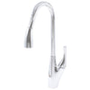Dual Action Single Lever Pull-Down Kitchen Faucet