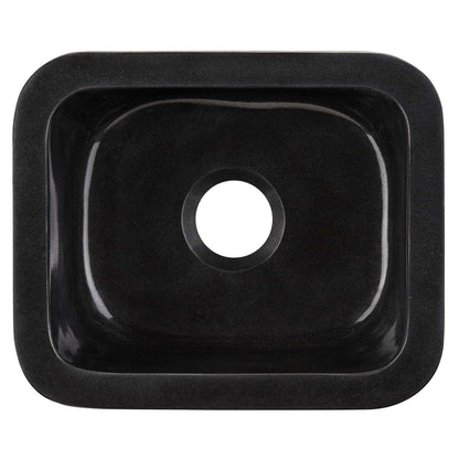 Black Granite Bar and Kitchen Prep Sink