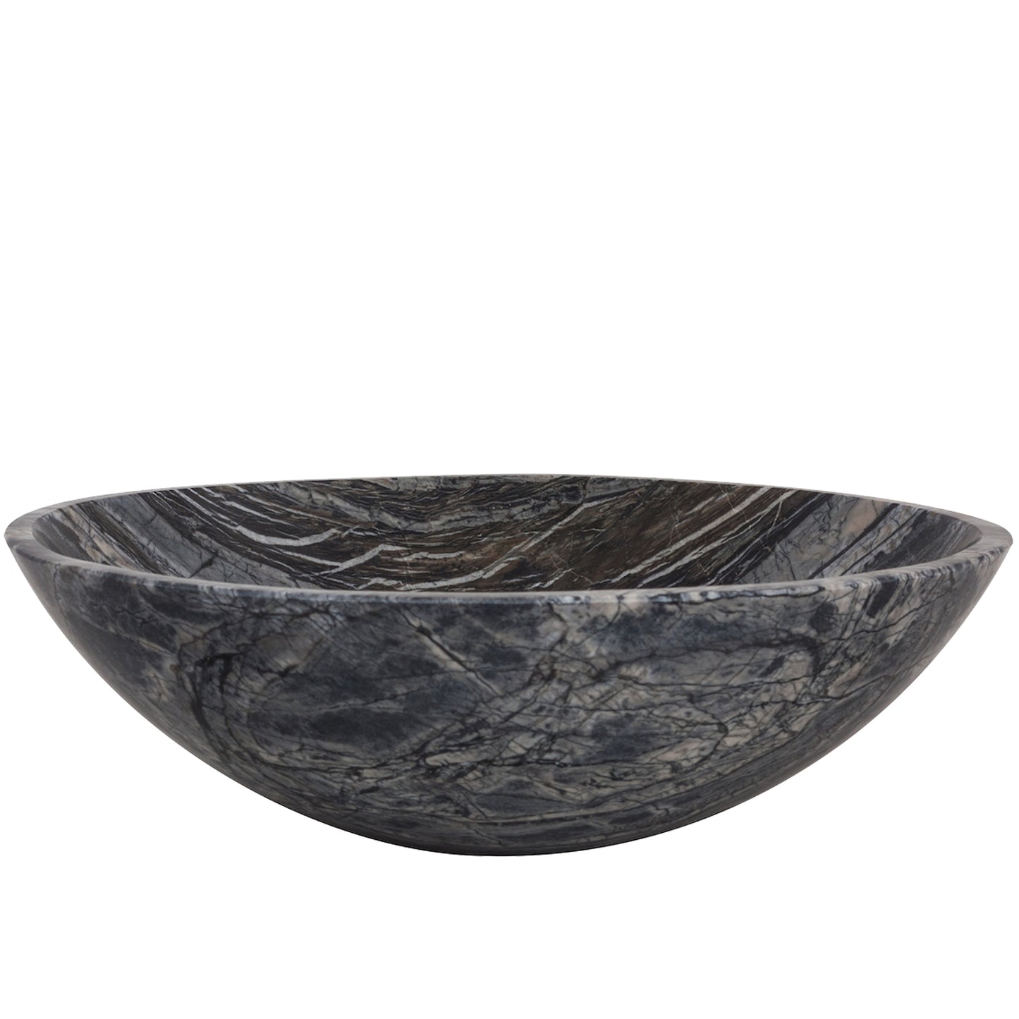black marble stone sink