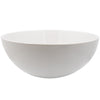 round white porcelain vessel sink