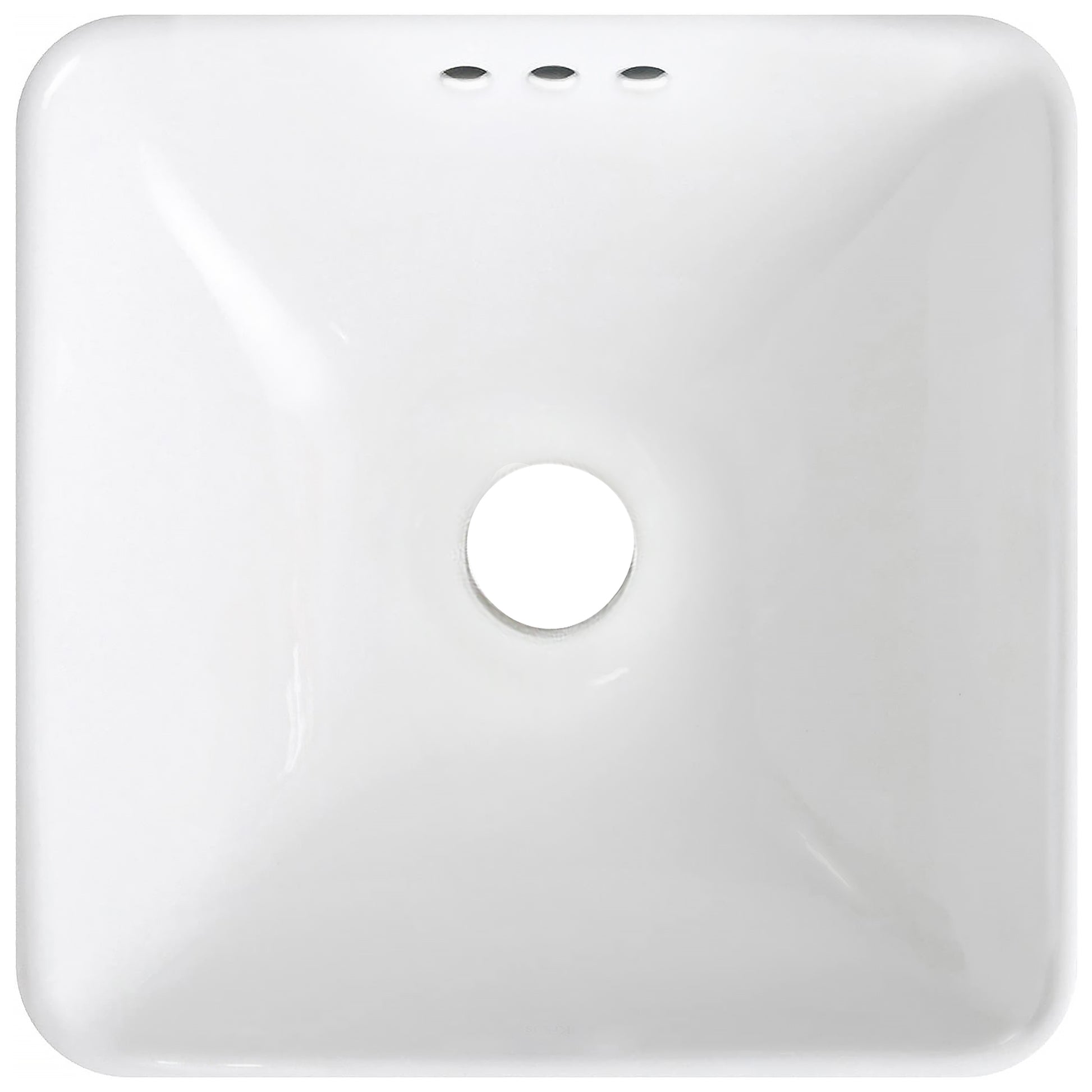 porcelain drop-in sink