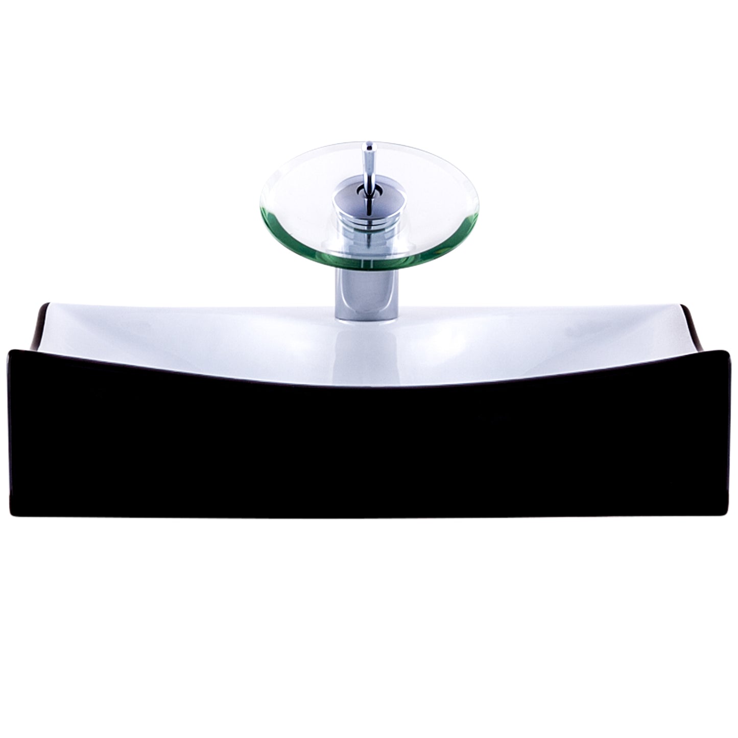 Rectangular Black/White Porcelain Sink Combo NSFC-01134BW002 Series