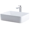 Contemporary Rectangular Porcelain Sink Combo NSFC-01321368 Series