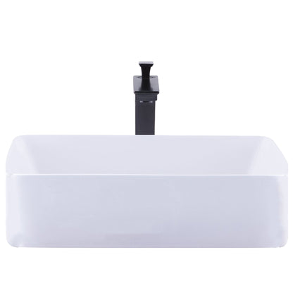 Contemporary Rectangular Porcelain Sink Combo NSFC-01321368 Series