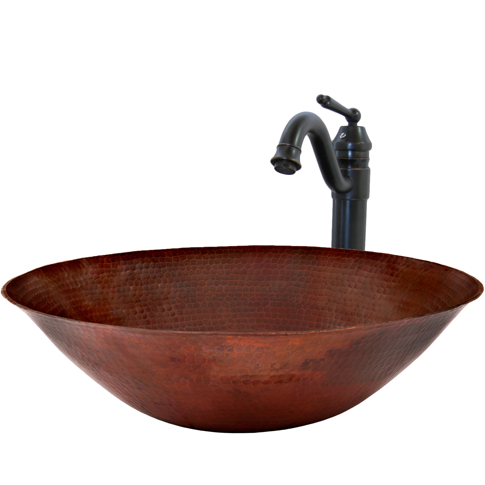 Copper Vessel Bath Sink Set