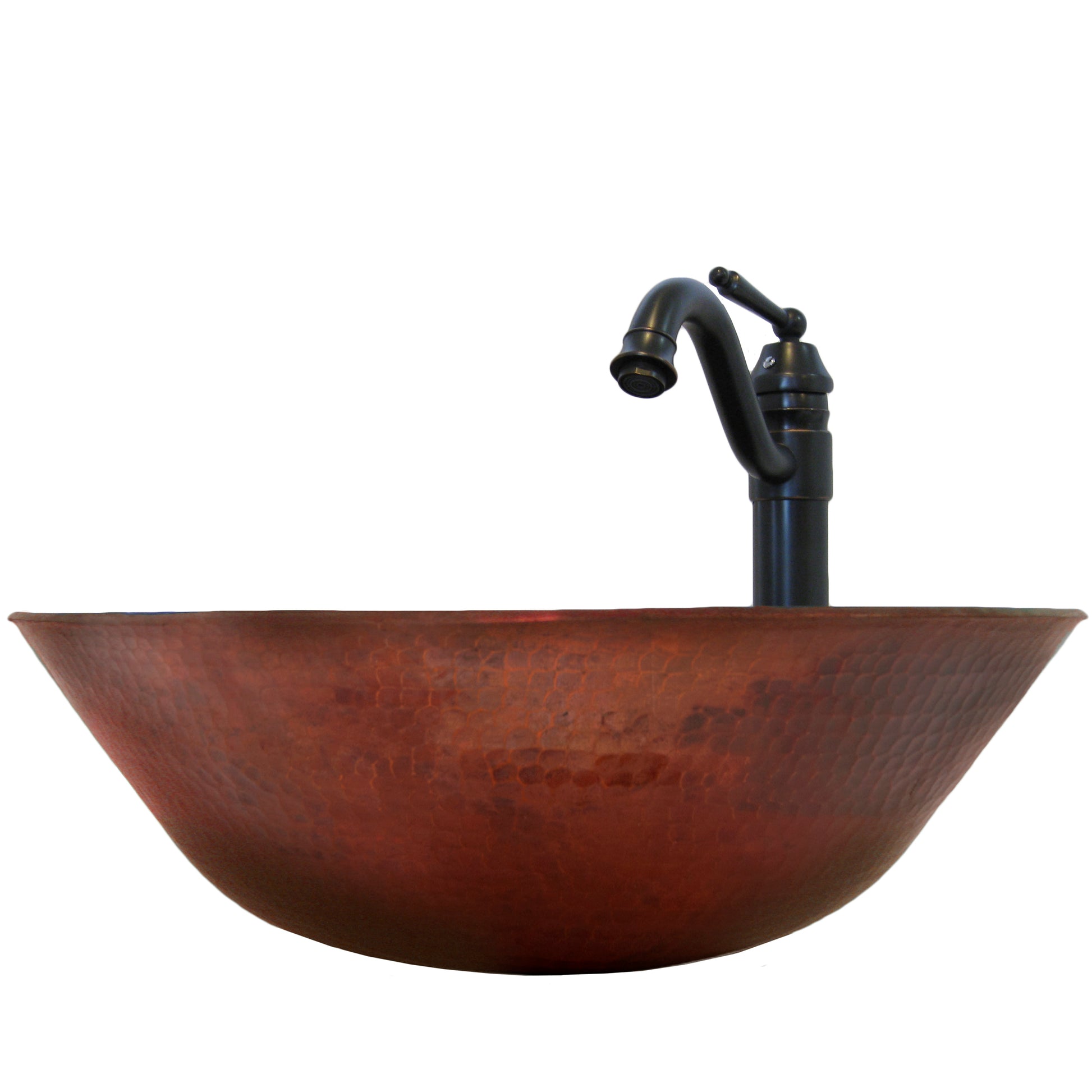 Copper Vessel Bath Sink Set