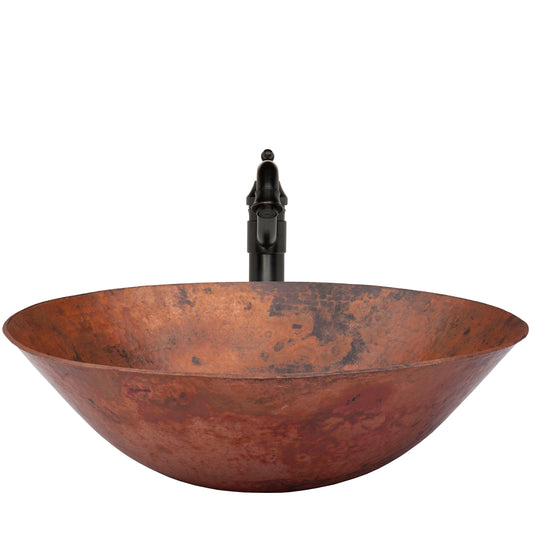 Copper Vessel Bath Sink Set