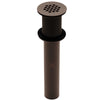 19 hole grid strainer drain for bath sink in oil rubbed bronze