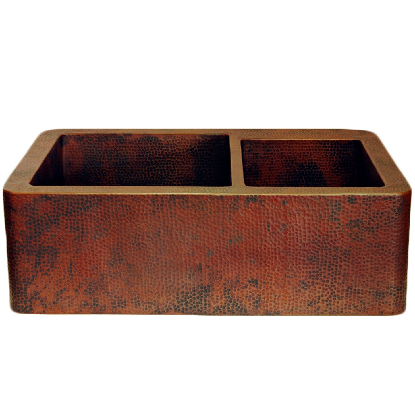 farmhouse apron 60/40 copper kitchen sink