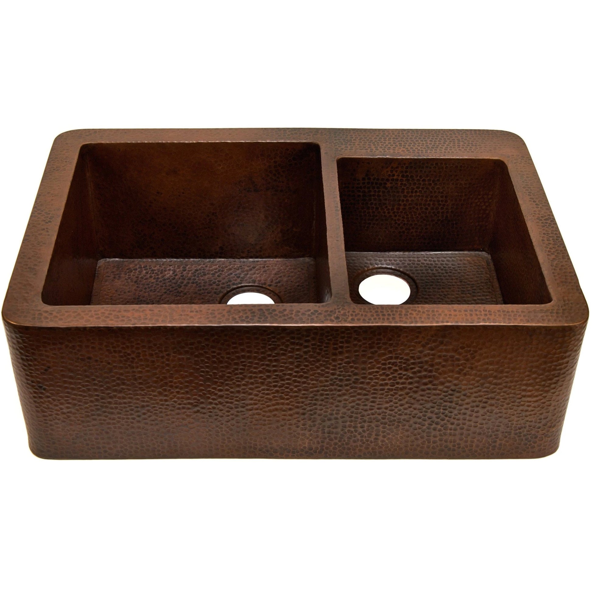 farmhouse apron 60/40 copper kitchen sink