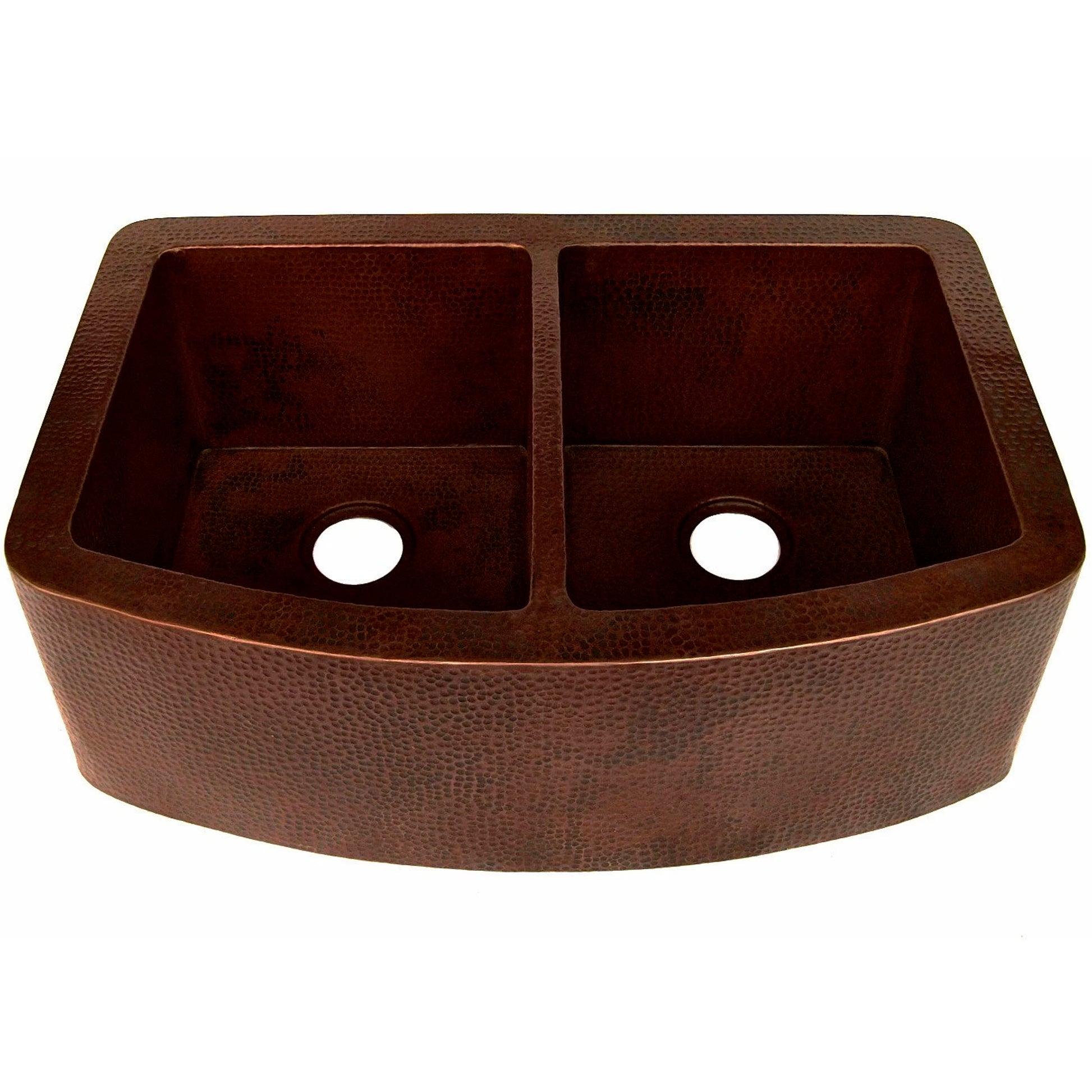 Double Bowl Copper Kitchen Sink