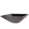 Copper and Black Square Glass Vessel Bathroom Sink NOHP-G008-287