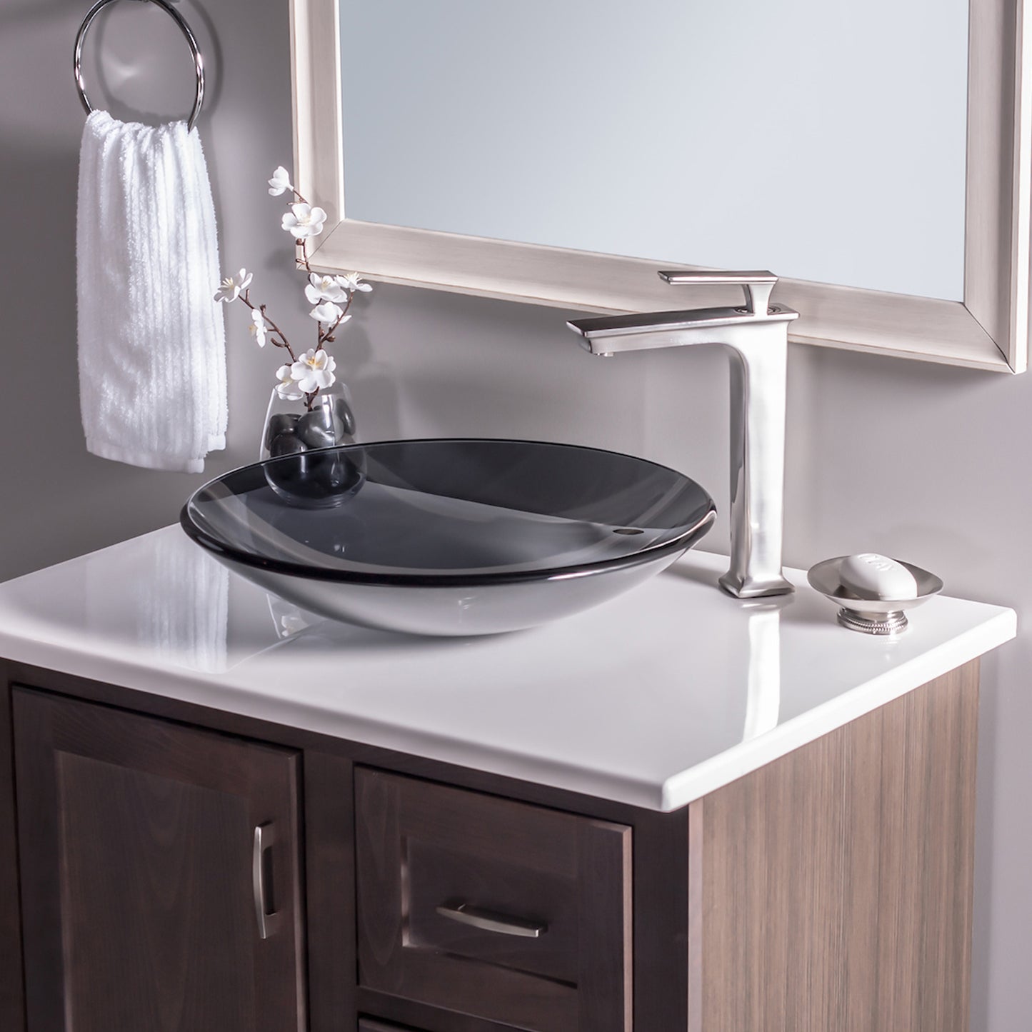 Starks Contemporary Single Hole Vessel Bath Faucet, GF-368 Series
