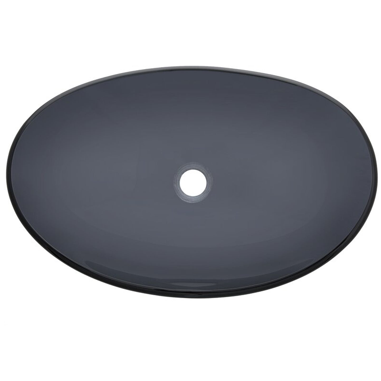 Clear Slate Grey Glass Vessel Bath Sink Combo Series NSFC-324G136