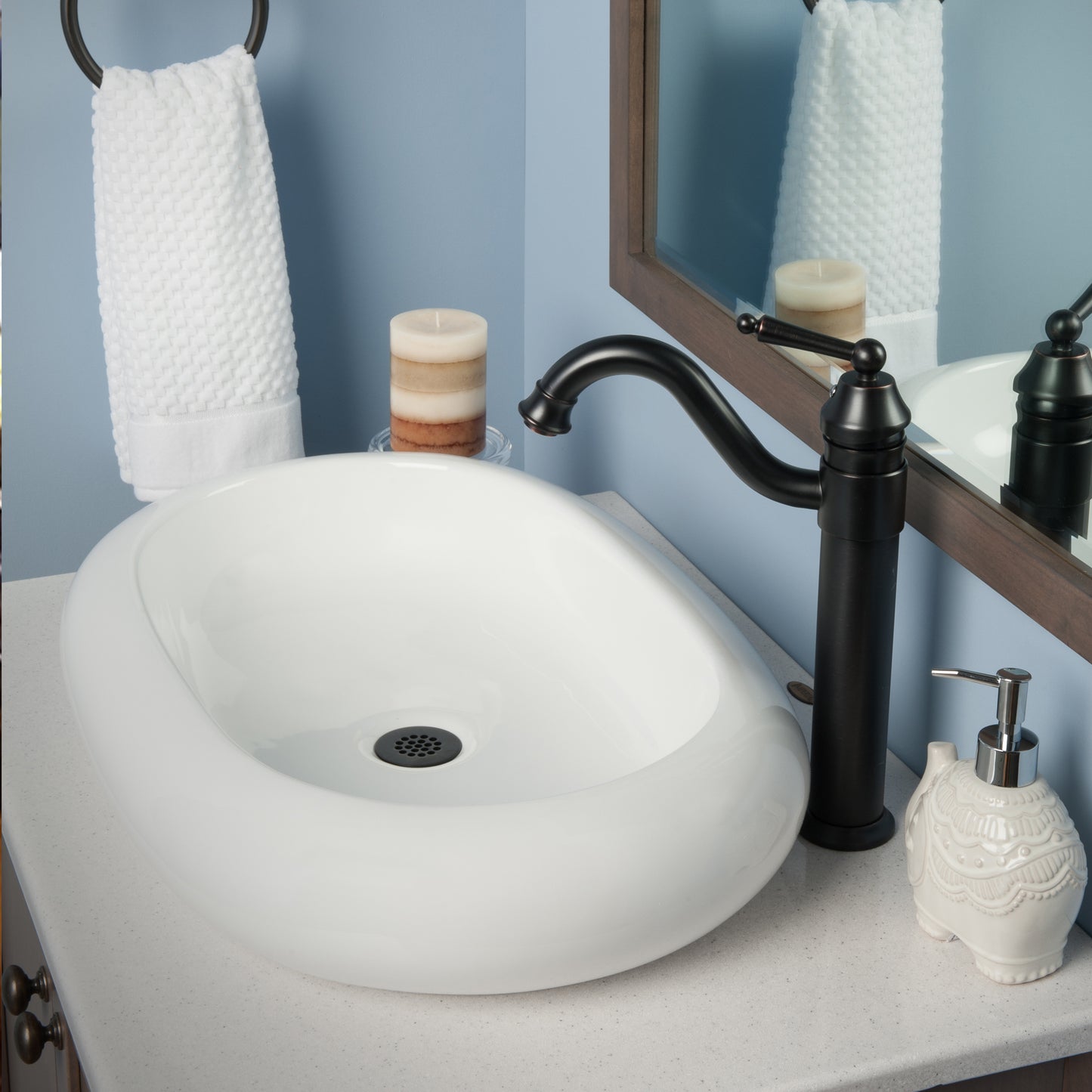 Century Traditional Single Hole Vessel Bathroom Faucet, BM-359 Series