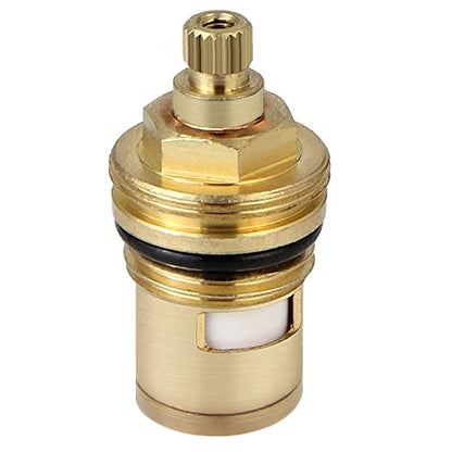 Novatto bath faucet cartridge W04-CAR, a replacement part for bathroom faucet, showing close-up of the cartridge in the image.