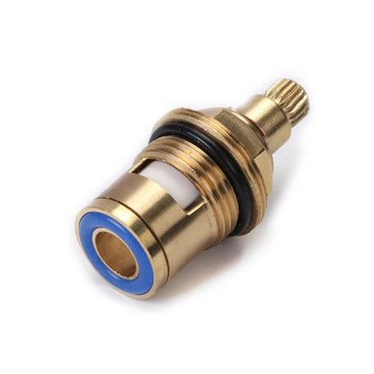 Novatto bath faucet cartridge W04-CAR, cold water base view showing internal parts and valve mechanism for replacement.