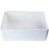 Single Bowl Farmhouse Porcelain Kitchen Sink w/Apron, NPK-224922