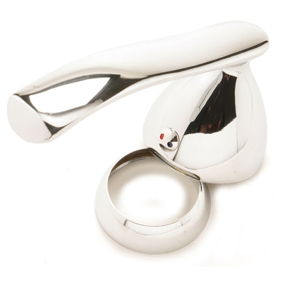 Novatto traditional vessel faucet handle set with single lever, part for vessel faucet, model 116-HNDL, shown in image